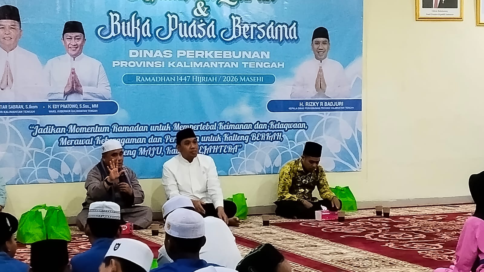 Khataman Al-Qur’an dan Buka Puasa Bersama, Disbun Kalteng Perkuat Kepedulian Sosial di Bulan Ramadan